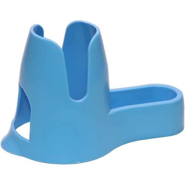 3 i 1 Hamster Hengevannsflaske Kjæledyr Automatisk Dispenser Med Base For Dverghamster Mus Rotte Pinnsvin blue 80ML