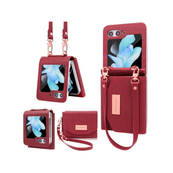 Samsung Galaxy Z Flip5 Cover Rød