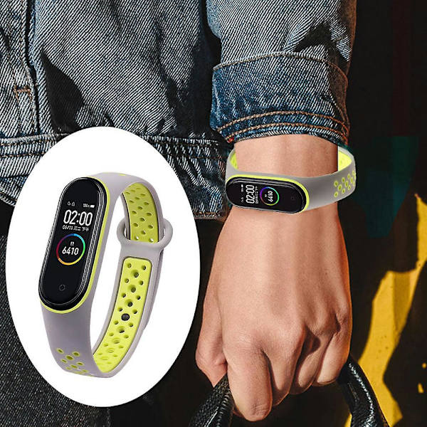 Färgglad rem ersättning för Mi Xiaomi 3 / 4 armband Smartwatch E