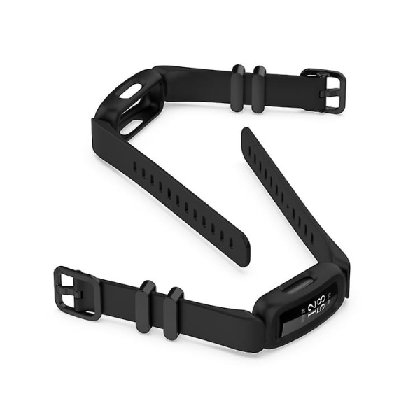 Til Fitbit Inspire 2 Silikone Watch Band Black