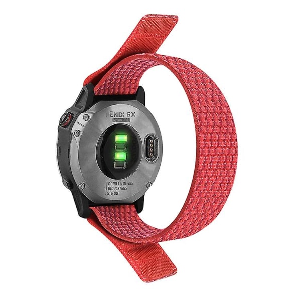 Garmin Fenix ​​7x koukku ja watch nylon Red