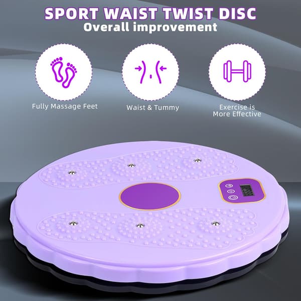 Talje-Twisting Disc - Trænings-Twistbræt til Hjemmetræning