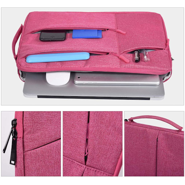 Laptopväska 14-15\" Vattentät och Stötsäker Rosa