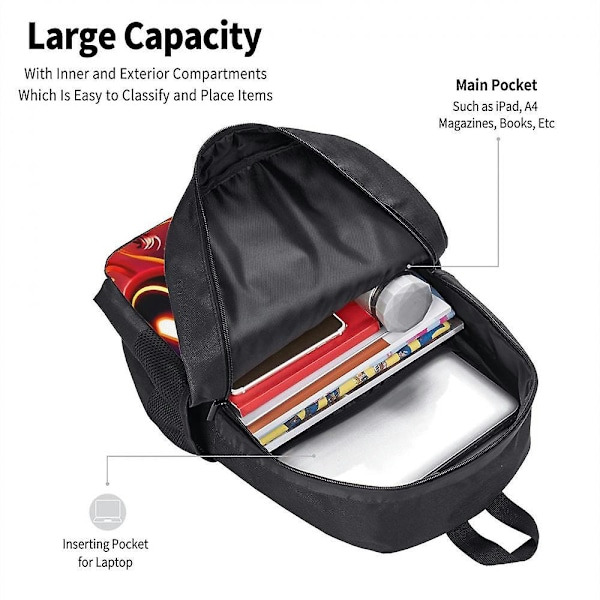3 kpl ROBLOX-PELIN ROBLOX Fun Campus -reppu, unisex-koulualoitusreppu, säädettävä reppu, fanilahja-48 Backpack 1