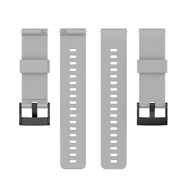 För Suunto 7 24 mm enfärgad watch Grey