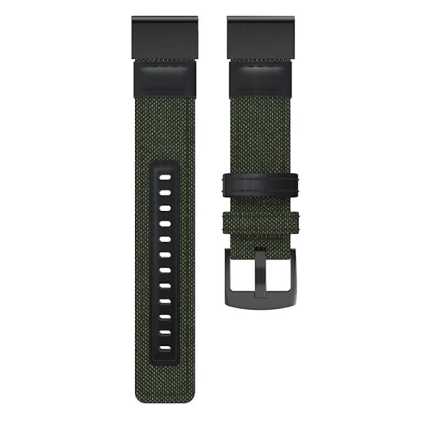 Kangas- ja watch Garmin Fenix5x Plus Fenix3:lle, rannehihnan koko: 150+110 mm Army Green