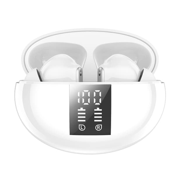 Sande True Wireless Bluetooth Høretelefoner XY-15 ANC Digital Display Støjreduktion med Mikrofon