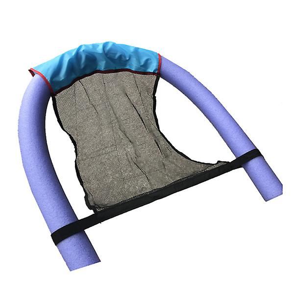 Vattenhängmatta Recliner Uppblåsbar Flytande Simmadrass Pool Party Leksak Lounge Säng för Simning Luftmadrasser Purple