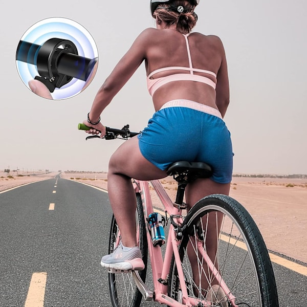 Osynlig Cykelklocka - Innovativ cykelklocka med högt ljud