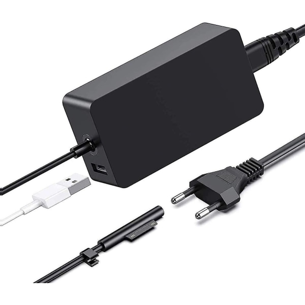 Surface Pro laturi, 65w 15v 4a power Microsoft Surface Pro 8/ pro 7 / pro 6 / pro 5 / pro 4 / pro X