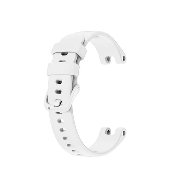 Til Garmin Lily Silicone Watch Band White
