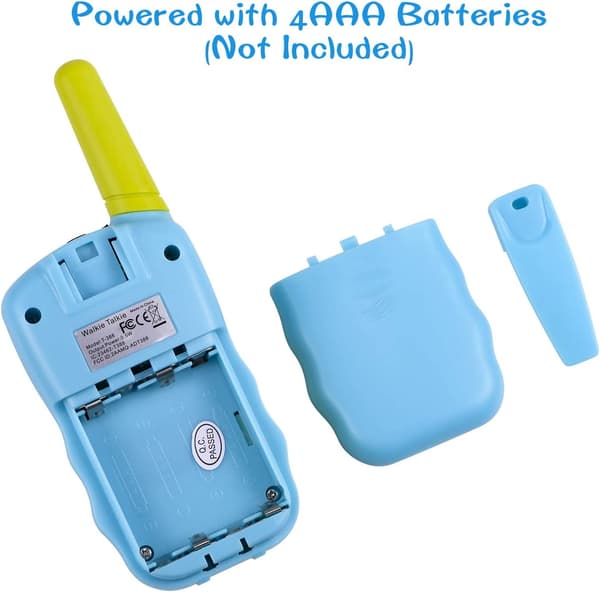 Walkie Talkies Radioer for Gutter og Jenter Blå/Grønn