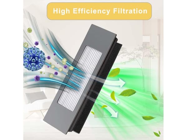 19 Tilbehørsdele Ecovacs Deebot Ozmo 920 950 T5 T8 Aivi Max Mult