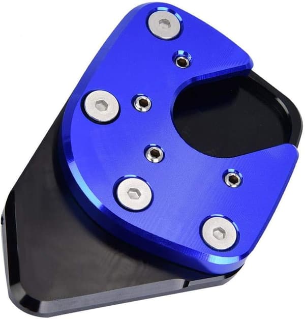 Motorsykkel Side Stativ Kickstand Forlengelsesplate for NC750X (Blå)
