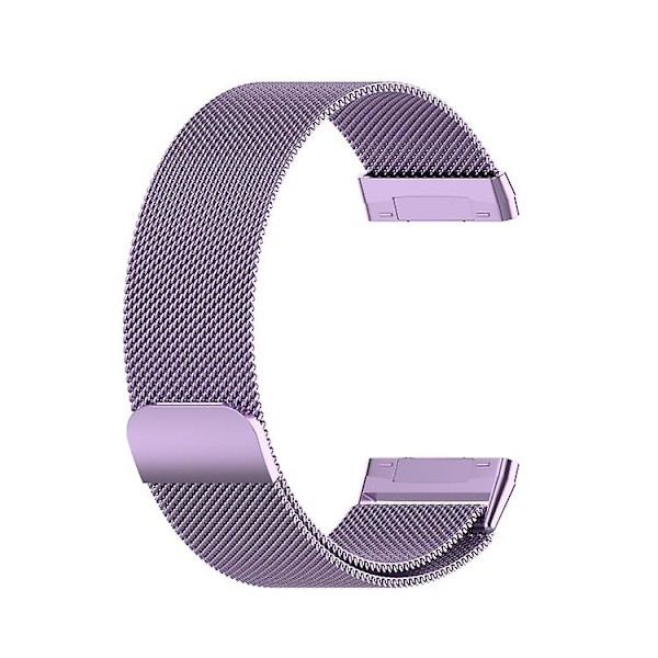 Til Fitbit Versa 3 / Fitbit Magnetic Milano urbånd Light Purple