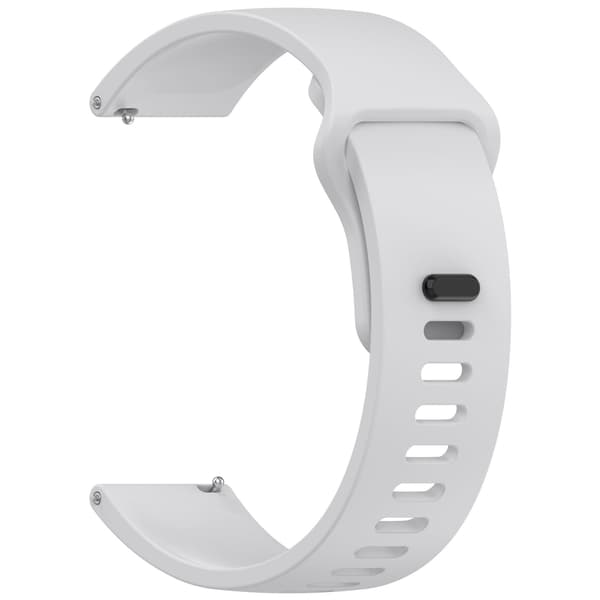 Rem for Xiaomi Redmi Watch 5 Active/watch 5 Lite 22mm ensfarget silikonrem (grå)
