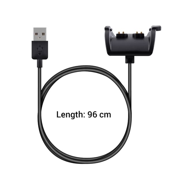 Kabellader for Garmin Vivosmart HR Plus Approach X40 USB-lading