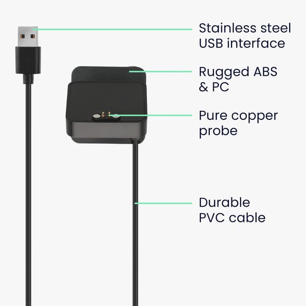 Lader for Oppo Watch Free Docking Station Ladeskabel