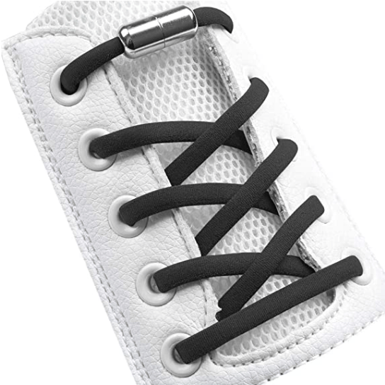 Knytfria Elastiska Skosnören - One size - VIT