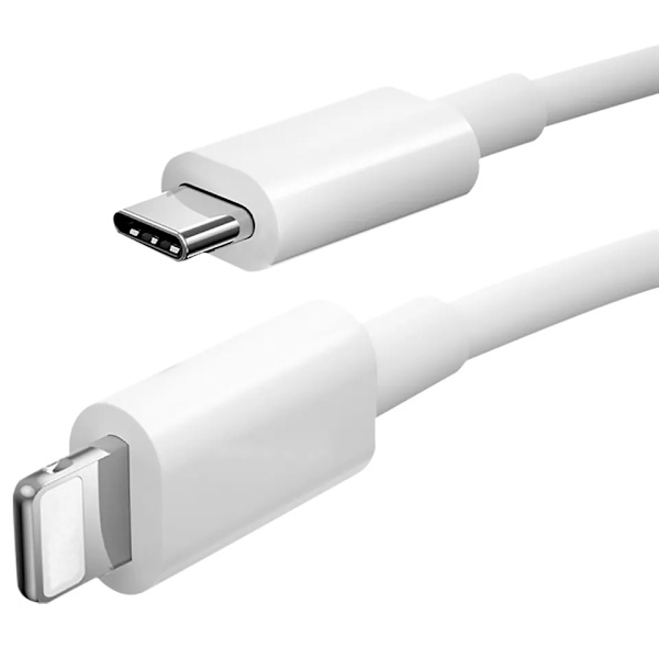 Laddare för iPhone - USB-C - Kabel / Sladd - 20W - Snabbladdare 1 meter