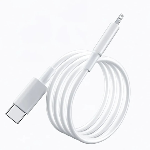 Laddare för iPhone - USB-C - Kabel / Sladd - 20W - Snabbladdare 1 meter