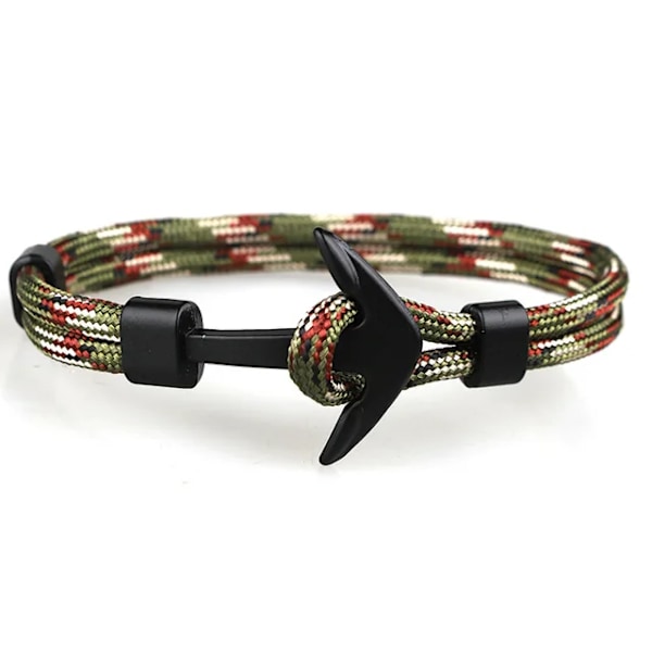 SAILOR ANKARARMBAND Olika Färger Svart