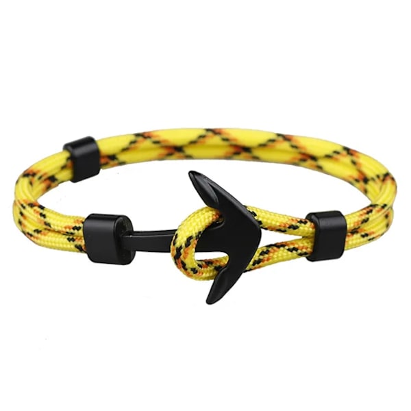 SAILOR ANKARARMBAND Olika Färger Svart