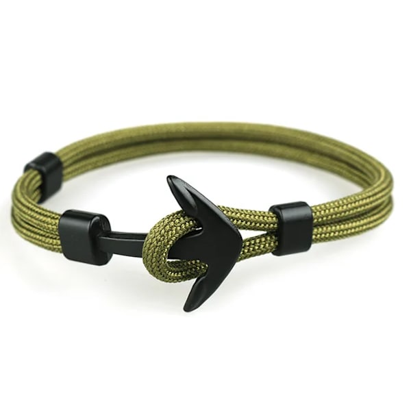 SAILOR ANKARARMBAND Olika Färger Svart