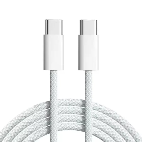 EXPRESS - 2 meter Laddare för Samsung - Nylon - Snabbladdare - 2stycken - USB-C Laddare