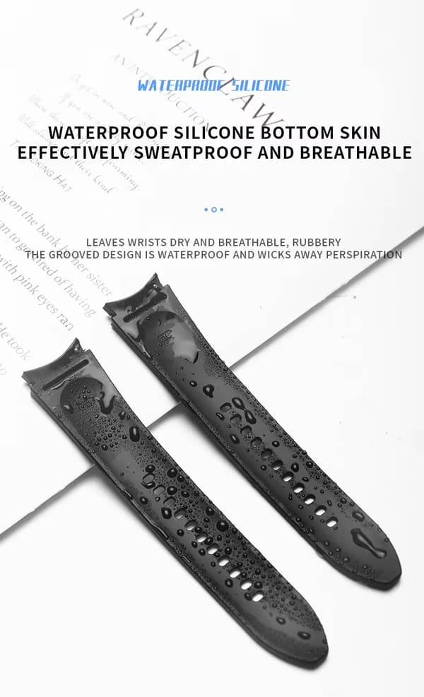 Eco-läderarmband Samsung Watch 7 Blå