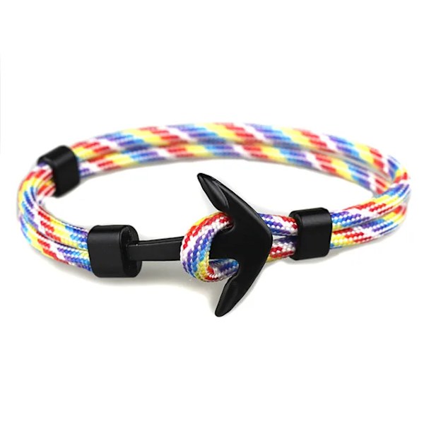 SAILOR ANKARARMBAND Olika Färger Svart