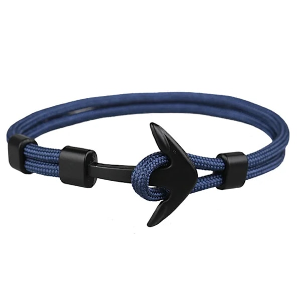 SAILOR ANKARARMBAND Olika Färger Svart