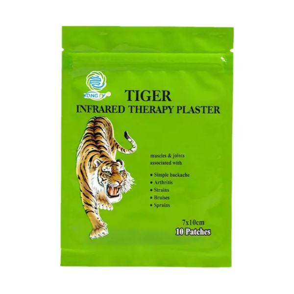 10- pack Tigerbalsam smärtstillande Tigerplåster