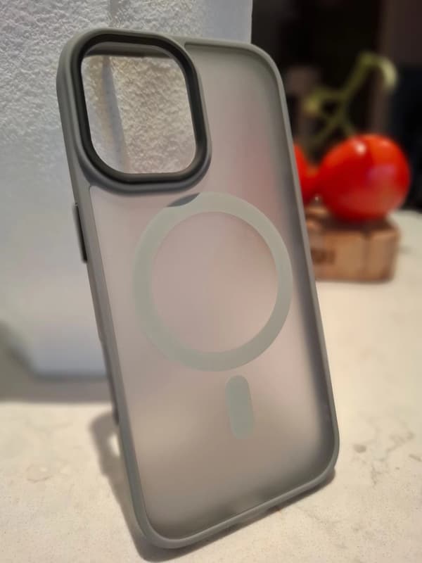 Kompatibel med iPhone 17  Skal  MagSafe TPU - GRÅ
