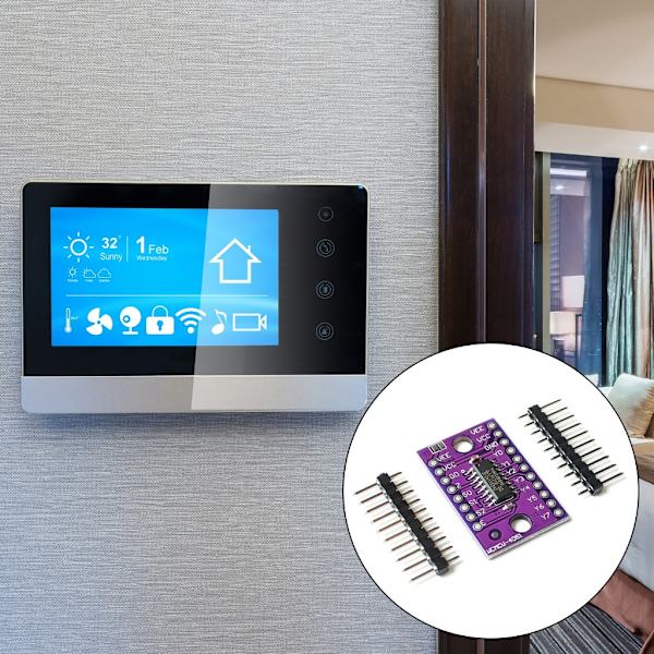 Hurtigt skiftende analog multiplexer-vælgermodul til sensorers dataindsamling 2pc
