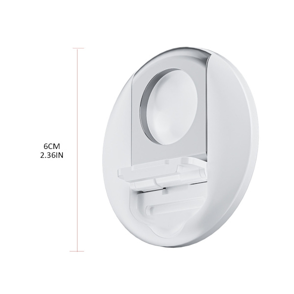Magnetisk telefonringhållare för iPhone 14/13, stativ för kontinuerlig kamera Black