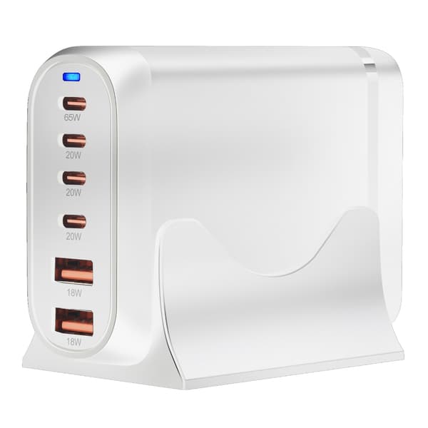 Høyeffektiv USB C-lader PD-lader for intelligent ladeelektronikk White UK