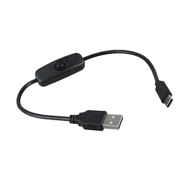USB A til Type C Strømkabel Adapter med Kontakter USB til Type C Han Strømkabel