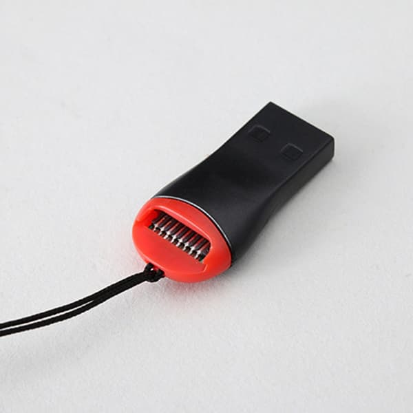 USB 2.0 Micro SD SDHC TF Flash Hukommelseskortlæser Skriver Hængbar Fløjte-