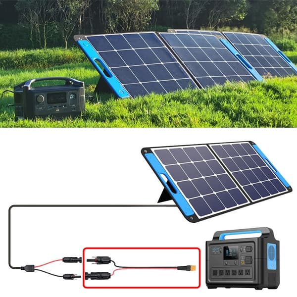 Solar XT60 Forlænger Solpanel Adapter Kabel 12AWG XT60i Stik til Strøm 91.5cm