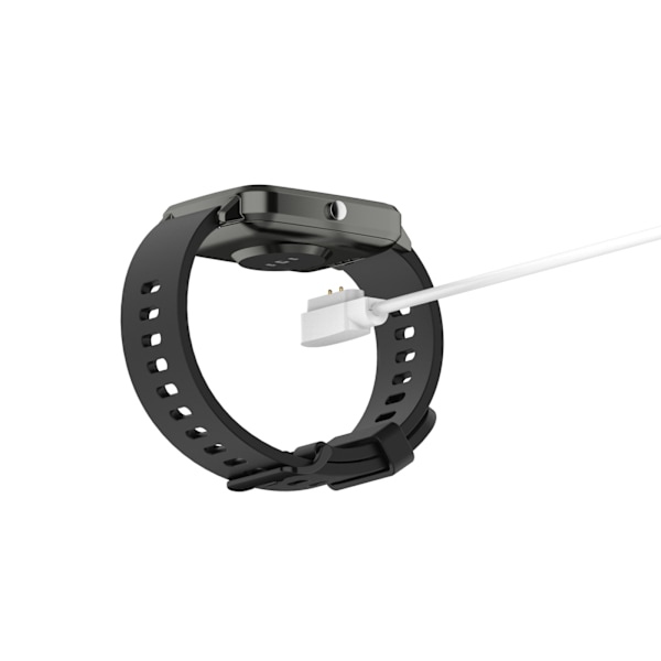 USB-laddningsställ för Smart Watch för Haylou GST LS09B Laddningsadapter Black