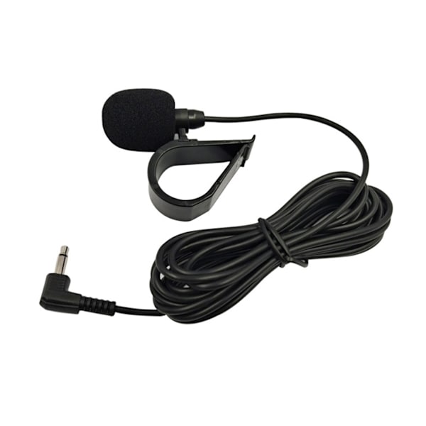 Uppgraderad bilmikrofon med 3m/9,8ft kabel Plug & Play - Stereo extern bilmikrofon