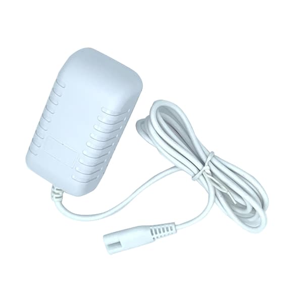 To-benet oplader strømadapter 3V til Waterpik WP360 WP450 WP450EC WP462EC White EU