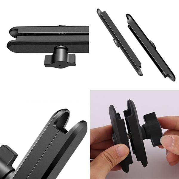 Robust Aluminium 15cm RAM Mount Dubbel Socket Arm för 1-tums Kulbas