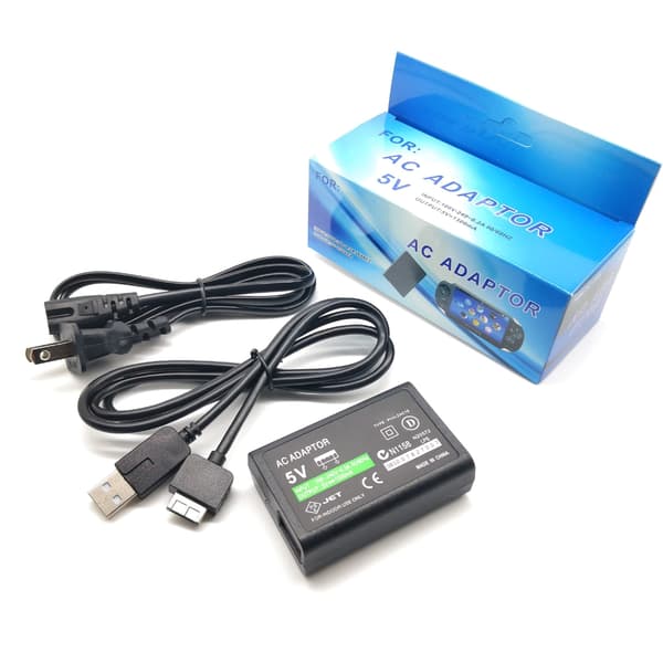 Hjemmelader Strømforsyning AC-adapter USB-datakabel Ledning For US