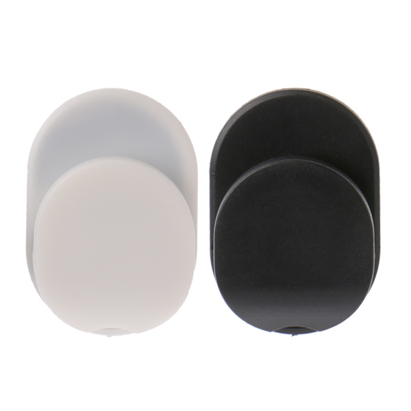 Bilfäste Klibbig Hållare Hook För 360˚ Rotation Finger Ring Mobiltelefon Stativ White