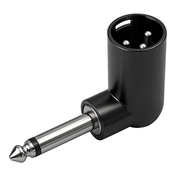 Ammattimainen 6,35 mm mono-XLR-urossovitin 1/4\"-XLR-sovittimet