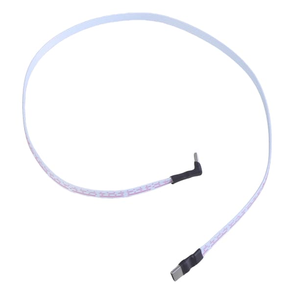 Typ C till Typ C Hane Adapterkabel Slim 1.2mm Silikontråd för Effektiv 2A 0.8m