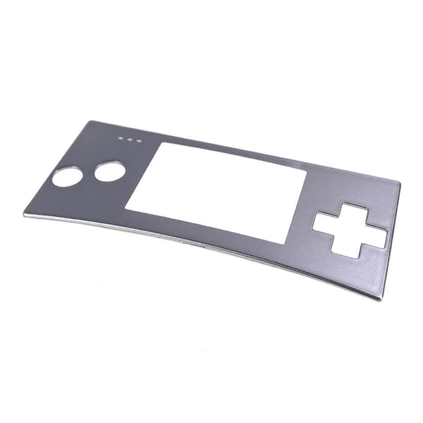 Erstatningsfrontkabinet til skal til etui til Game Boy Micro til GBM-spilkonsol Front Faceplate Cover til etui Repa Gold