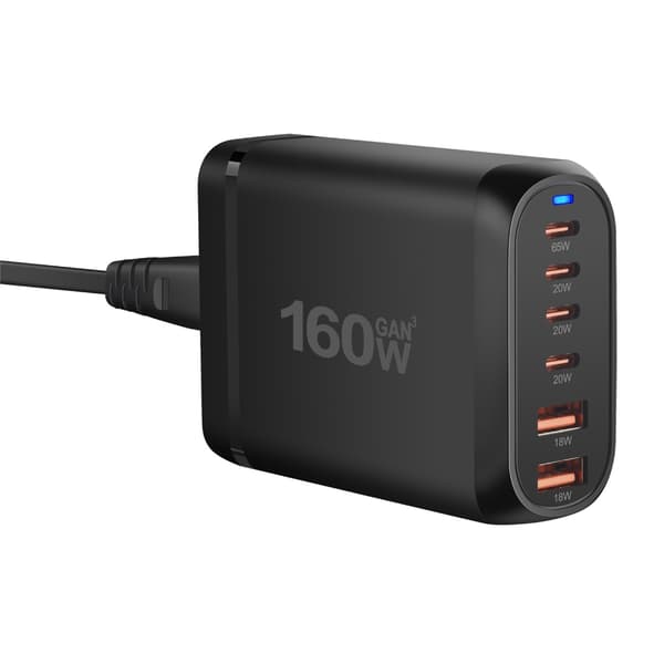 Høyeffektiv USB C-lader PD-lader for intelligent ladeelektronikk White EU